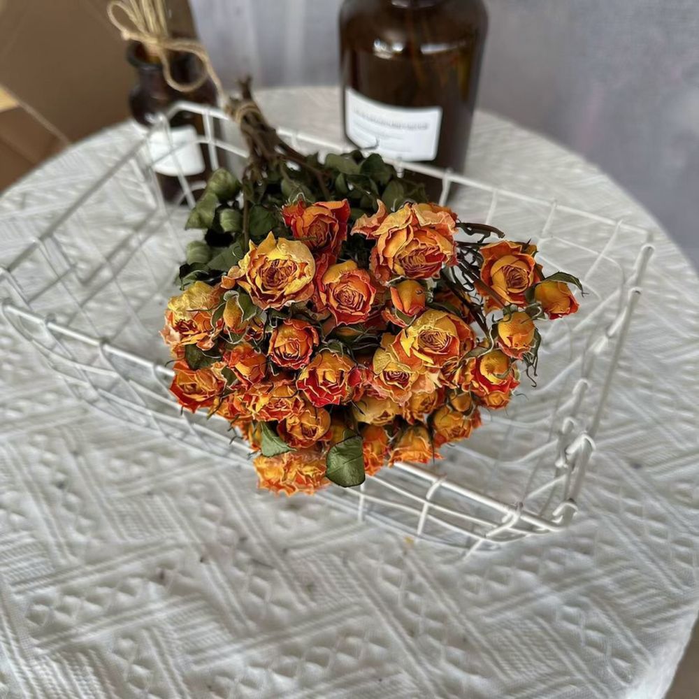 Resin Craft Ideas - Echte, geconserveerde rozen, gedroogde bloemen, natuurlijke