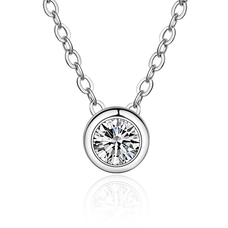 D-kleurige moissaniet oorbelle - Bezels Set Pendant recensie en prijs