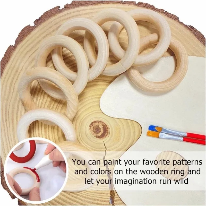 Onafgewerkte houten ringen, gl - Wood Ring Blank recensie en prijs