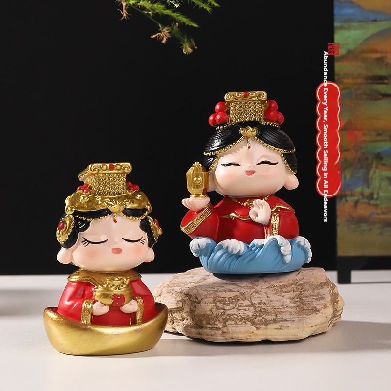 Chinese stijl Mazu harsbeeldje - Crafting Resin recensie en prijs