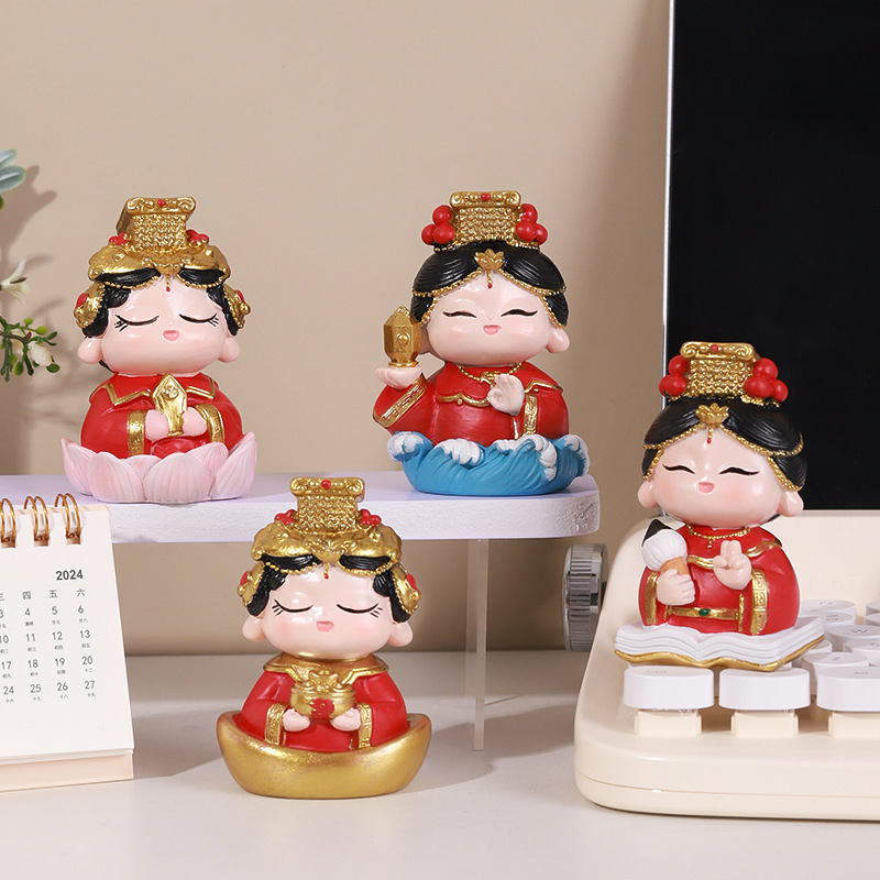 Chinese stijl Mazu harsbeeldje - Crafting Resin recensie en prijs